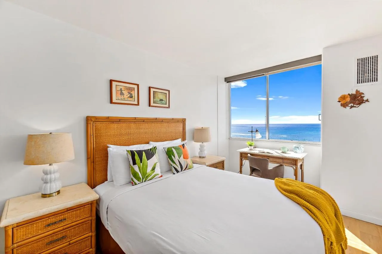Ilikai Marina 1Br Condo, Ocean View Haven ホノルル アパート