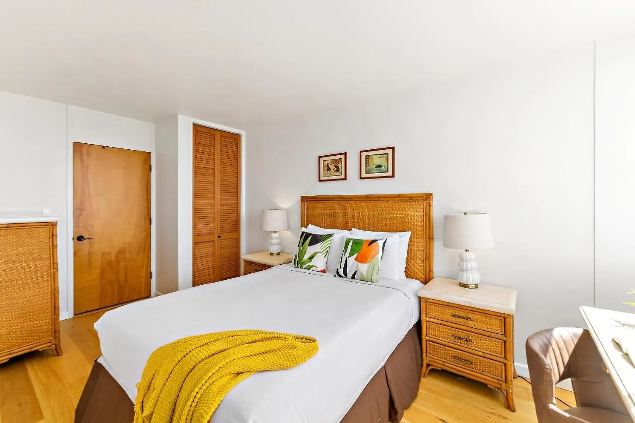 Ilikai Marina 1Br Condo, Ocean View Haven ホノルル