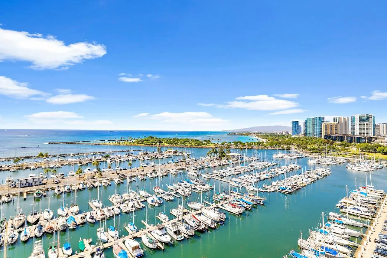 Ilikai Marina 1Br Condo, Ocean View Haven Honolulu